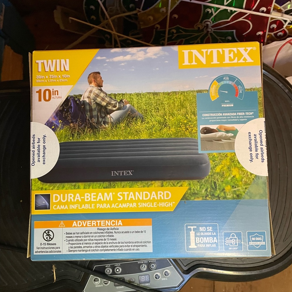New twin air mattress